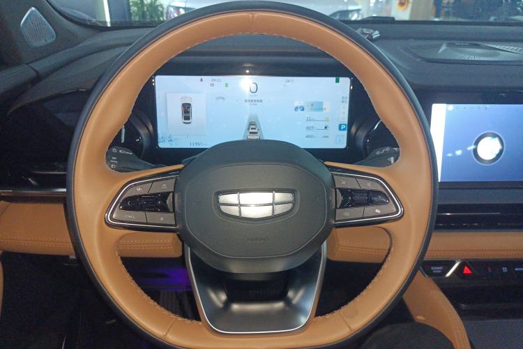 Used Geely Auto Monjaro L Extended Range Electric Version 2022 1.5T DHT Range-Extending Electric Supreme Edition Steering Wheel