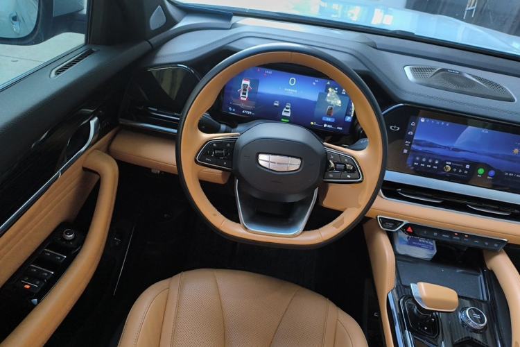 Used Geely Auto Monjaro L Extended Range Electric Version 2022 1.5T DHT Range-Extending Electric Supreme Edition Steering Wheel