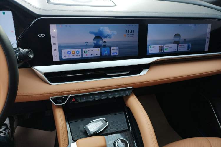 Used Geely Auto Monjaro L Intelligent Engine 2024 1.5T Tiangong Edition Audio And AC Panel