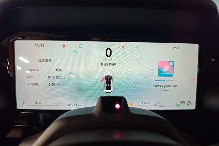 Used Geely Auto Monjaro L Intelligent Engine 2024 1.5T Tiangong Edition Odometer Close Up