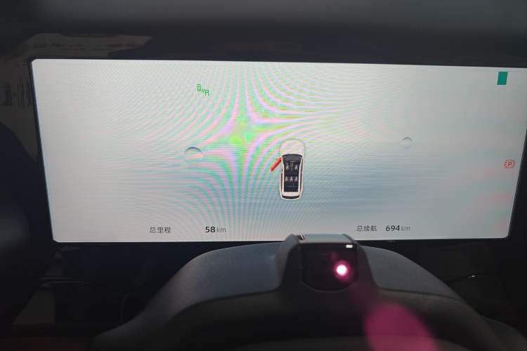 Used Geely Auto Monjaro L Intelligent Engine 2024 1.5T Tiangong Edition Odometer Close Up