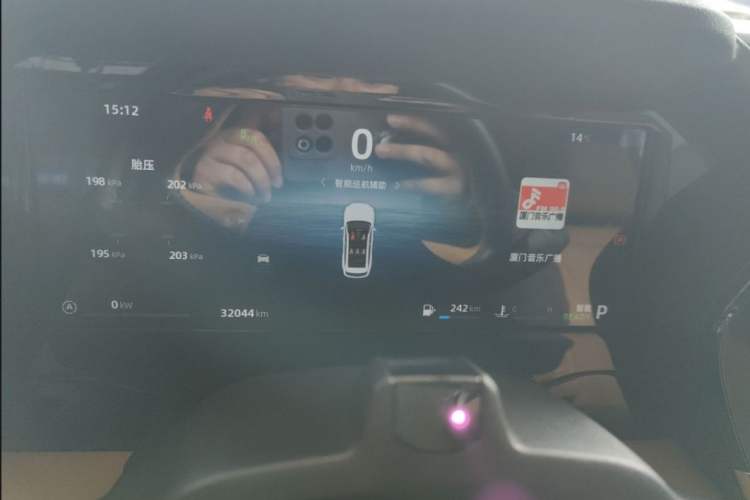 Used Geely Auto Monjaro L Intelligent Engine 2024 1.5T Tiangong Edition Odometer Close Up