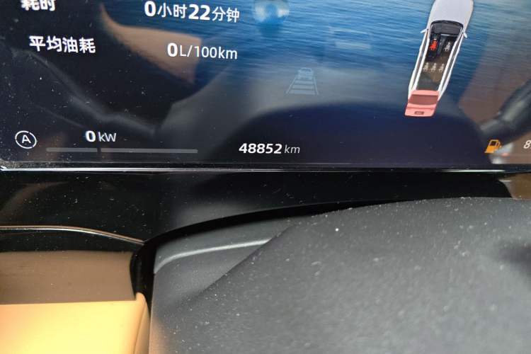 Used Geely Auto Monjaro L Intelligent Engine 2024 1.5T Tiangong Edition Odometer Close Up