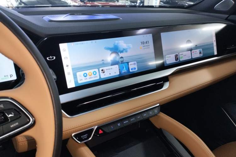 Used Geely Auto Monjaro L Intelligent Engine 2024 1.5T Tiangong Edition Audio And AC Panel