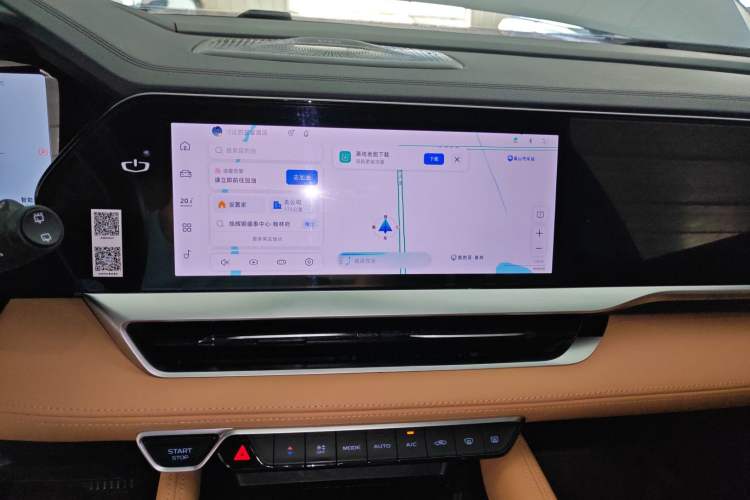 Used Geely Auto Monjaro L Intelligent Engine 2024 1.5T Galaxy Edition Audio And AC Panel