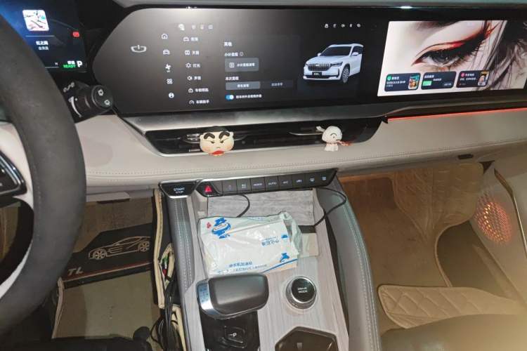 Used Geely Auto Monjaro L Intelligent Engine 2024 1.5T Tiangong Edition Audio And AC Panel
