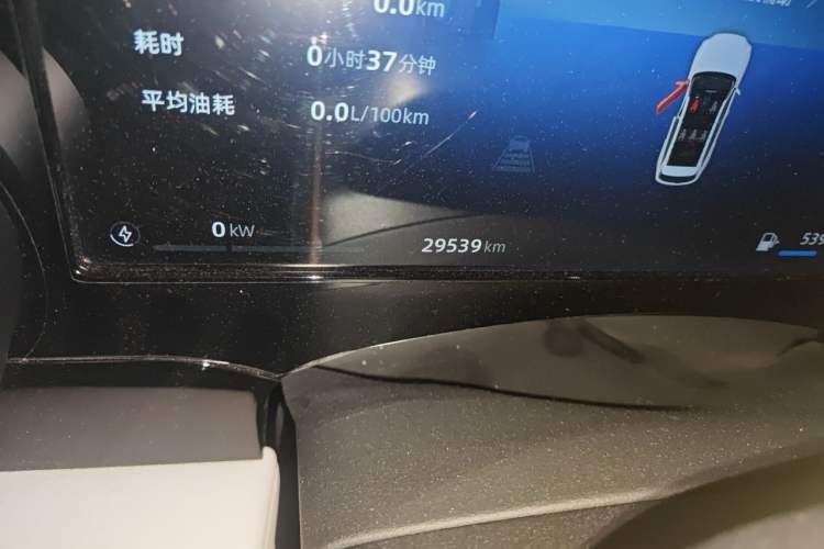 Used Geely Auto Monjaro L Intelligent Engine 2024 1.5T Tiangong Edition Odometer Close Up