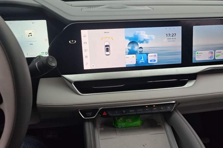 Used Geely Auto Monjaro L Intelligent Engine 2024 1.5T Tiangong Edition Audio And AC Panel
