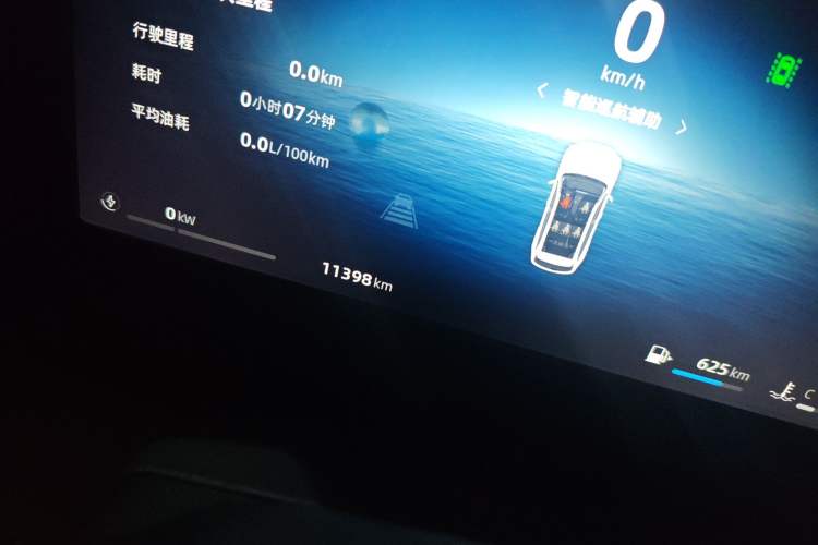 Used Geely Auto Monjaro L Intelligent Engine 2024 1.5T Tiangong Edition Odometer Close Up