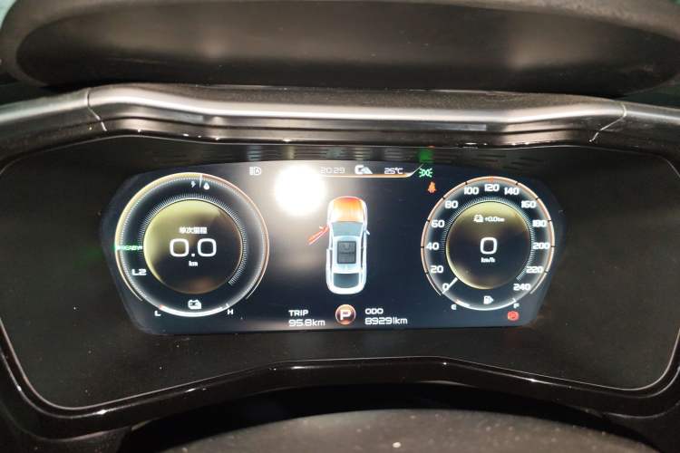 Used Geely Auto Monjaro New Energy 2021 ePro YAOXINGZHE Pure Electric Range 56 KM Instrument Cluster