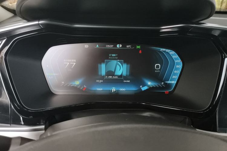 Used Geely Auto Monjaro New Energy 2019 400T YAOXINGER Pure Electric Range 56 km Instrument Cluster