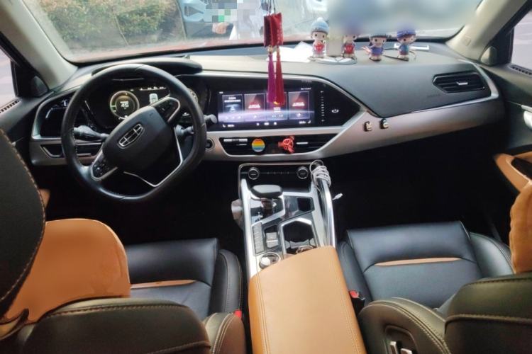 Used Geely Auto Monjaro New Energy 2019 400T Yuxingzhe Pure Electric Range 56 km Center Console