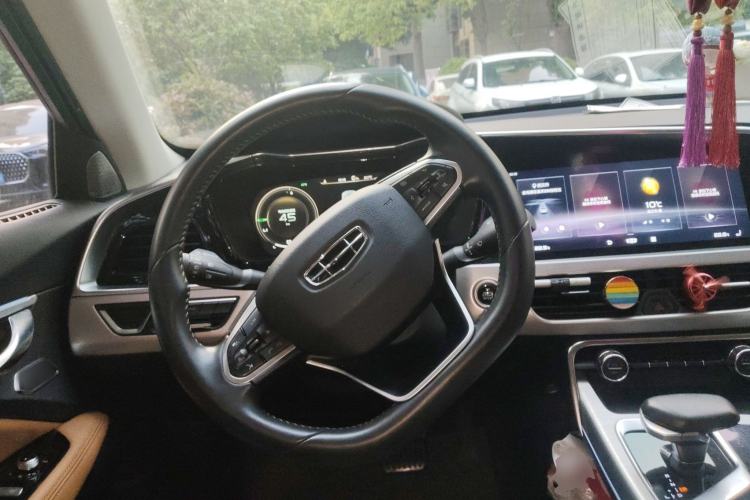 Used Geely Auto Monjaro New Energy 2019 400T Yuxingzhe Pure Electric Range 56 km Steering Wheel