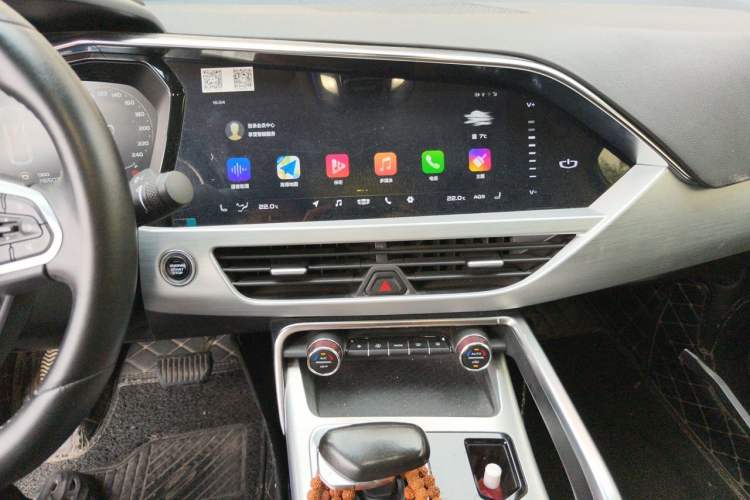 Used Geely Auto Monjaro New Energy 2019 400T YAOXINGER Pure Electric Range 56 km Audio And AC Panel