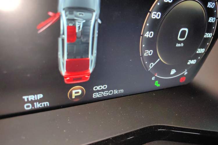 Used Geely Auto Monjaro New Energy 2019 400T Yuxingzhe Pure Electric Range 80 km Instrument Cluster