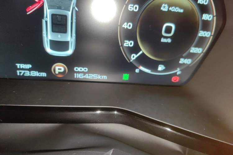 Used Geely Auto Monjaro New Energy 2021 ePro YAOXINGZHE Pure Electric Range 56 KM Instrument Cluster