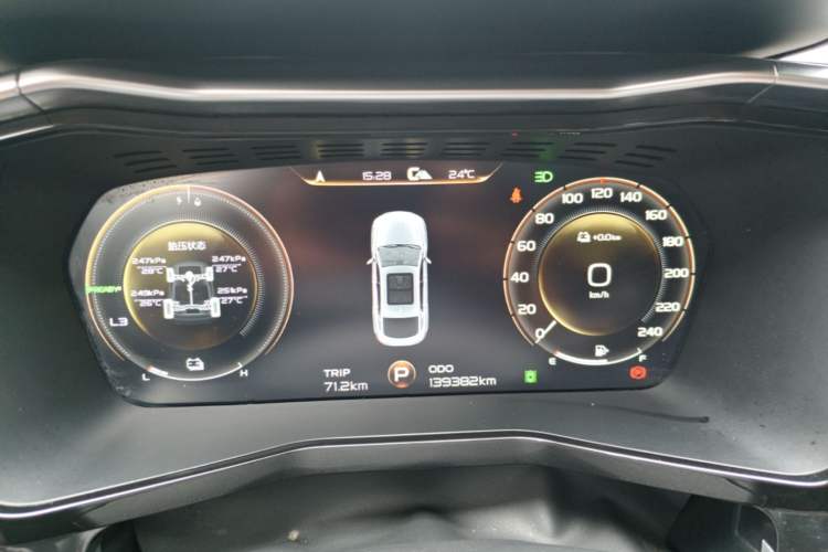 Used Geely Auto Monjaro New Energy 2021 ePro YAOXINGZHE Pure Electric Range 56 KM Instrument Cluster
