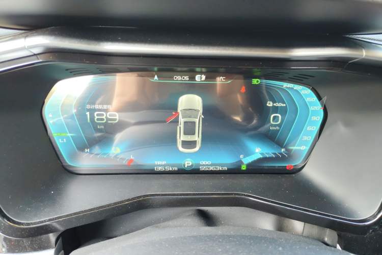 Used Geely Auto Monjaro New Energy 2021 ePro YAOXINGZHE Pure Electric Range 56 KM Instrument Cluster