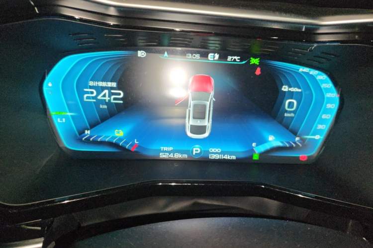 Used Geely Auto Monjaro New Energy 2021 ePro YAOXINGZHE Pure Electric Range 56 KM Instrument Cluster