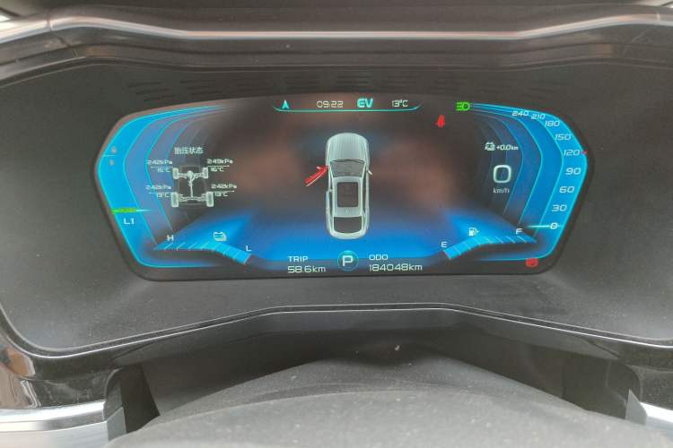 Used Geely Auto Monjaro New Energy 2021 ePro YAOXINGZHE Pure Electric Range 80 KM Instrument Cluster
