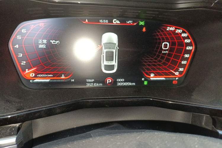 Used Geely Auto Monjaro S 2021 2.0TD DCT Two-Wheel Drive Lightning Edition Instrument Cluster