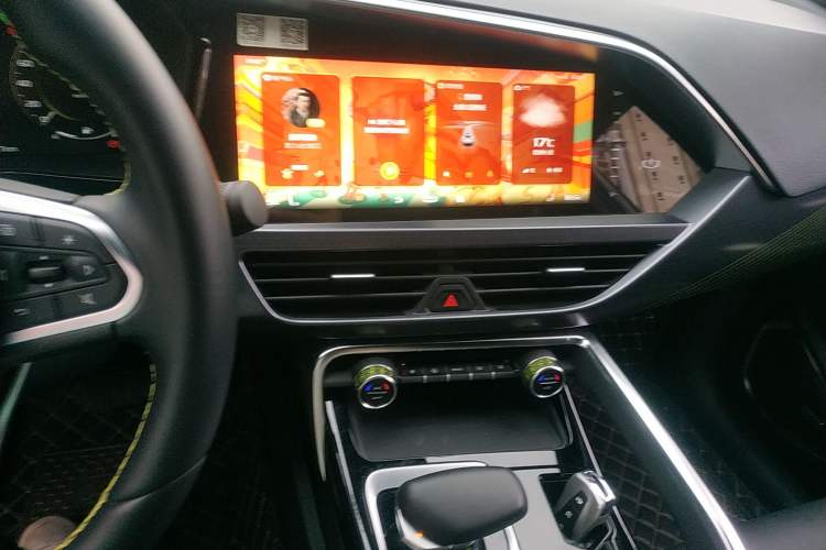 Used Geely Auto Monjaro S 2021 2.0TD Automatic Two-Wheel Drive Lightning Edition Audio And AC Panel