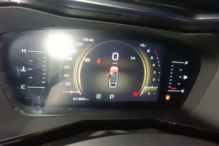 Used Geely Auto Monjaro S 2021 2.0TD DCT Two-Wheel Drive Lightning Edition Instrument Cluster
