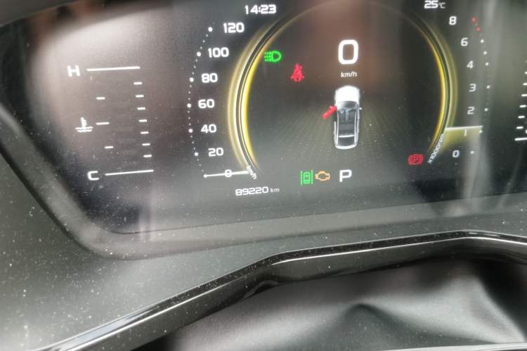 Used Geely Auto Monjaro S 2021 2.0TD DCT Two-Wheel Drive Lightning Edition Odometer Close Up