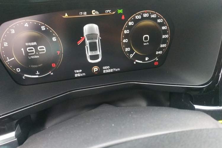 Used Geely Auto Monjaro S 2021 2.0TD Automatic Two-Wheel Drive Lightning Edition Odometer Close Up