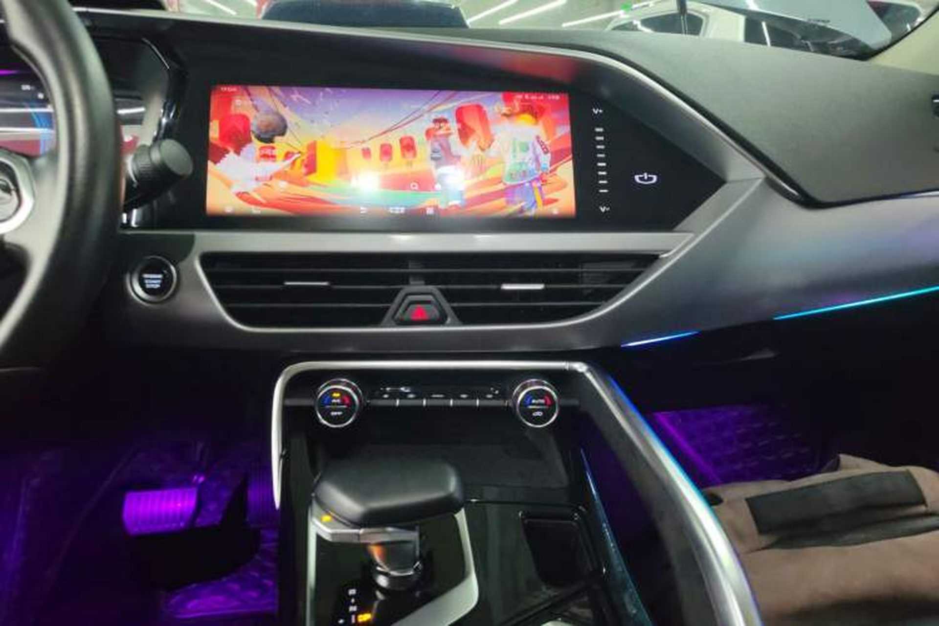 Used Geely Auto Monjaro S 2021 2.0TD DCT Two-Wheel Drive Lightning Edition Audio And AC Panel