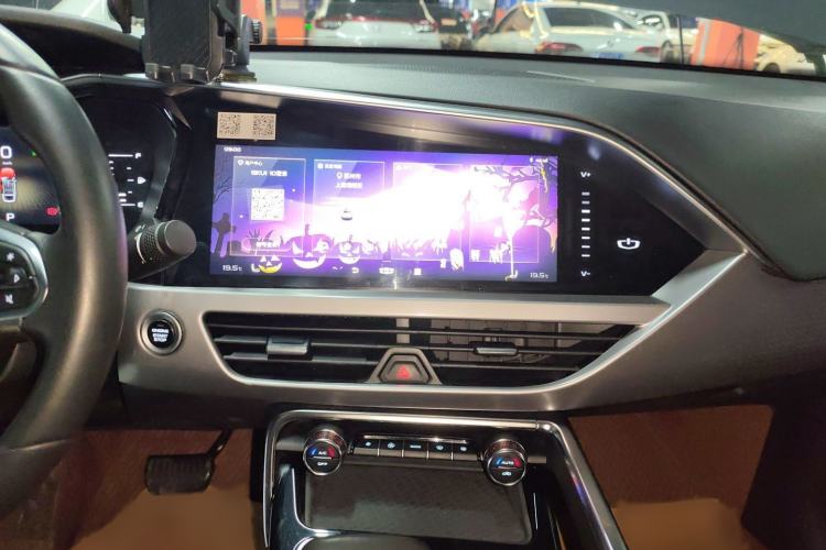 Used Geely Auto Monjaro S 2021 2.0TD DCT Two-Wheel Drive Lightning Edition Audio And AC Panel