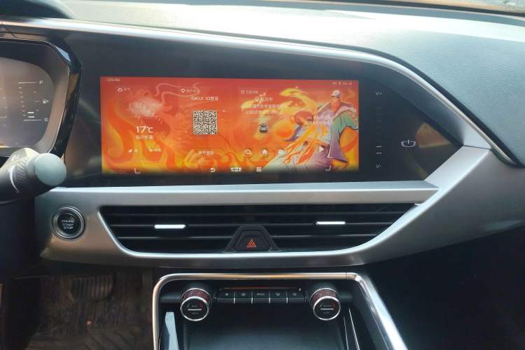 Used Geely Auto Monjaro S 2021 2.0TD DCT Two-Wheel Drive Lightning Edition Audio And AC Panel