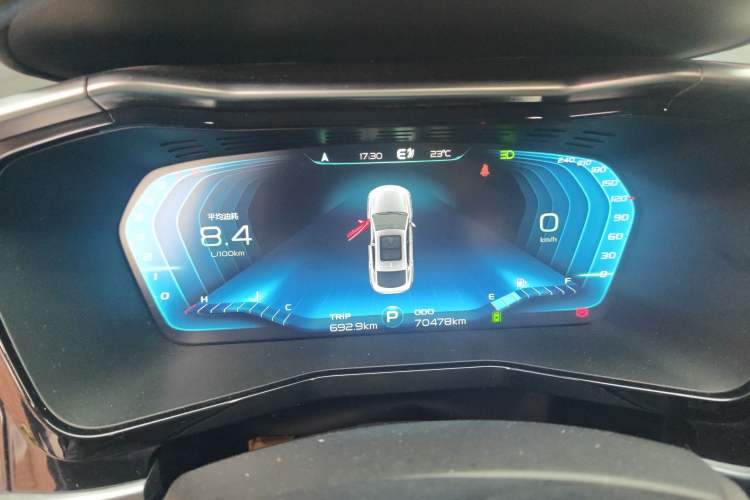 Used Geely Auto Monjaro S 2021 2.0TD Automatic Two-Wheel Drive Lightning Edition Instrument Cluster