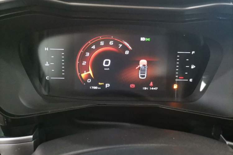 Used Geely Auto Monjaro S 2021 2.0TD DCT Two-Wheel Drive Lightning Edition Instrument Cluster