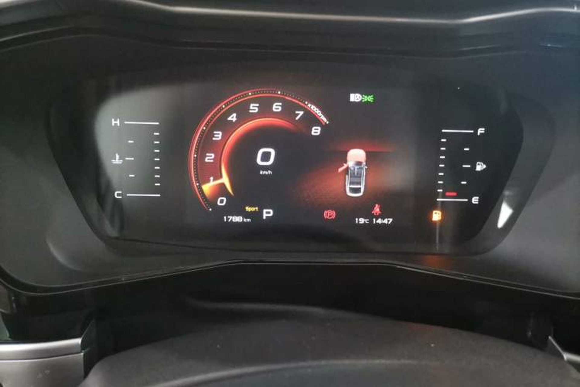 Used Geely Auto Monjaro S 2021 2.0TD DCT Two-Wheel Drive Lightning Edition Instrument Cluster