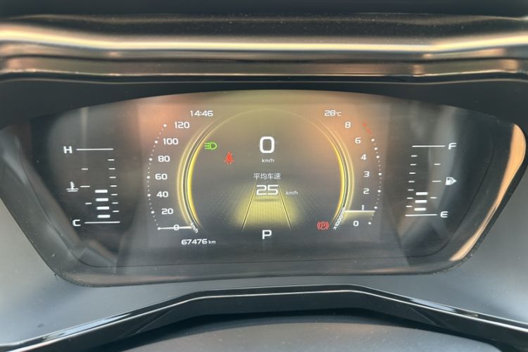Used Geely Auto Monjaro S 2021 2.0TD DCT Two-Wheel Drive Lightning Edition Odometer Close Up