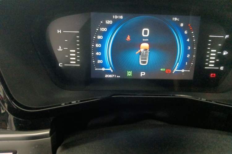 Used Geely Auto Monjaro S 2021 2.0TD DCT Two-Wheel Drive Lightning Edition Odometer Close Up