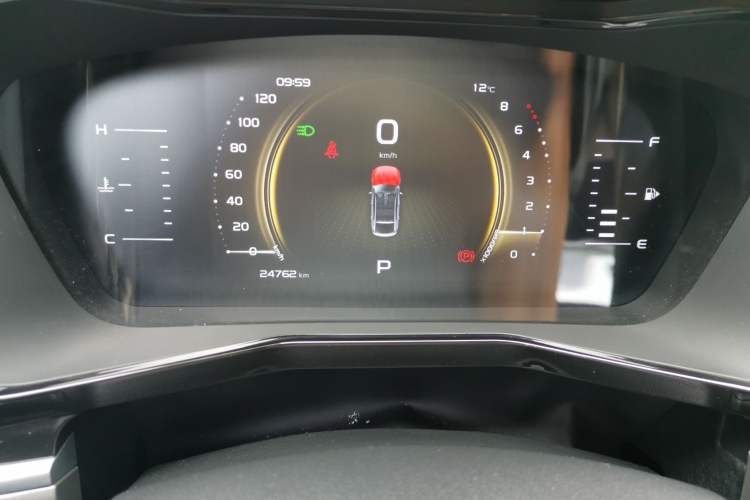 Used Geely Auto Monjaro S 2021 2.0TD DCT Two-Wheel Drive Lightning Edition Odometer Close Up