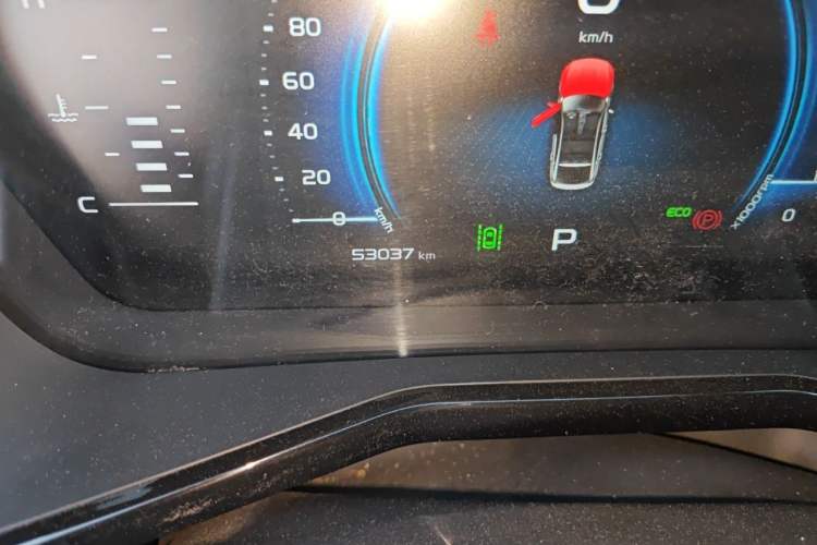 Used Geely Auto Monjaro S 2021 2.0TD DCT Two-Wheel Drive Lightning Edition Odometer Close Up