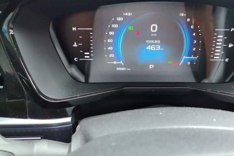 Used Geely Auto Monjaro S 2021 2.0TD DCT Two-Wheel Drive Lightning Edition Odometer Close Up