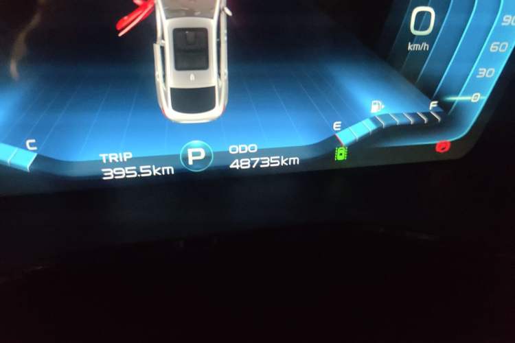Used Geely Auto Monjaro S 2021 2.0TD Automatic Two-Wheel Drive Lightning Edition Odometer Close Up