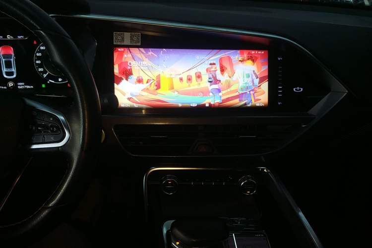 Used Geely Auto Monjaro S 2021 2.0TD Automatic Two-Wheel Drive Lightning Edition Audio And AC Panel