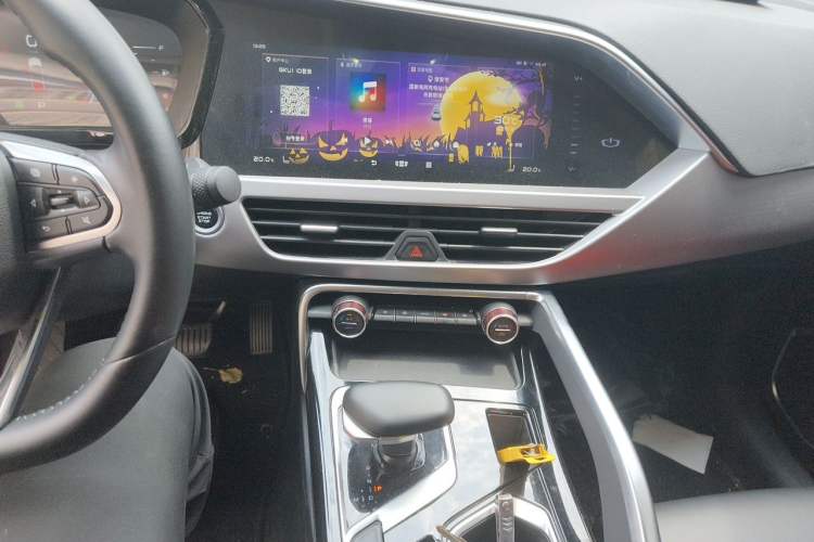 Used Geely Auto Monjaro S 2021 2.0TD DCT Two-Wheel Drive Lightning Edition Audio And AC Panel