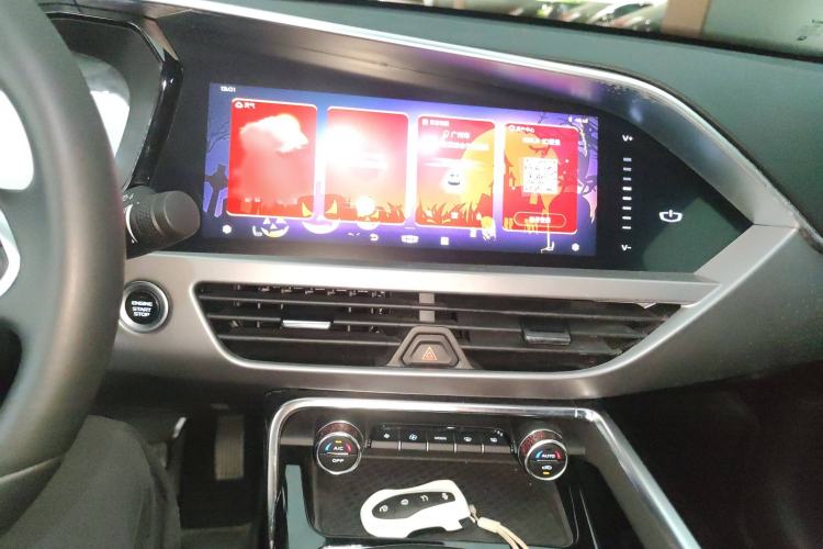 Used Geely Auto Monjaro S 2021 2.0TD DCT Two-Wheel Drive Lightning Edition Audio And AC Panel