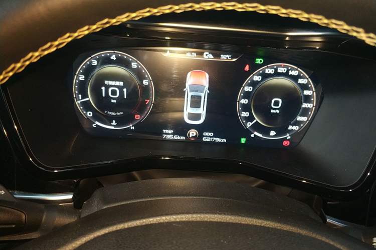 Used Geely Auto Monjaro S 2021 2.0TD Automatic Two-Wheel Drive Lightning Edition Instrument Cluster