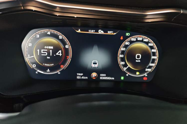 Used Geely Auto Monjaro S 2021 2.0TD Automatic Two-Wheel Drive Lightning Edition Instrument Cluster