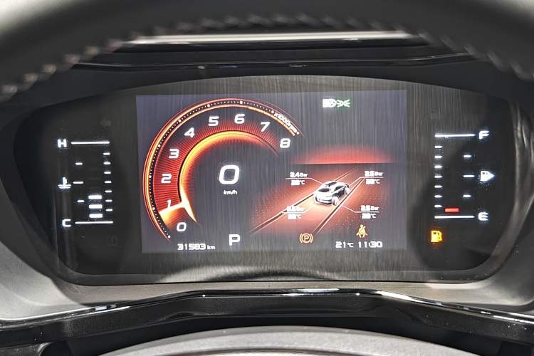 Used Geely Auto Monjaro S 2021 2.0TD DCT Two-Wheel Drive Lightning Edition Odometer Close Up