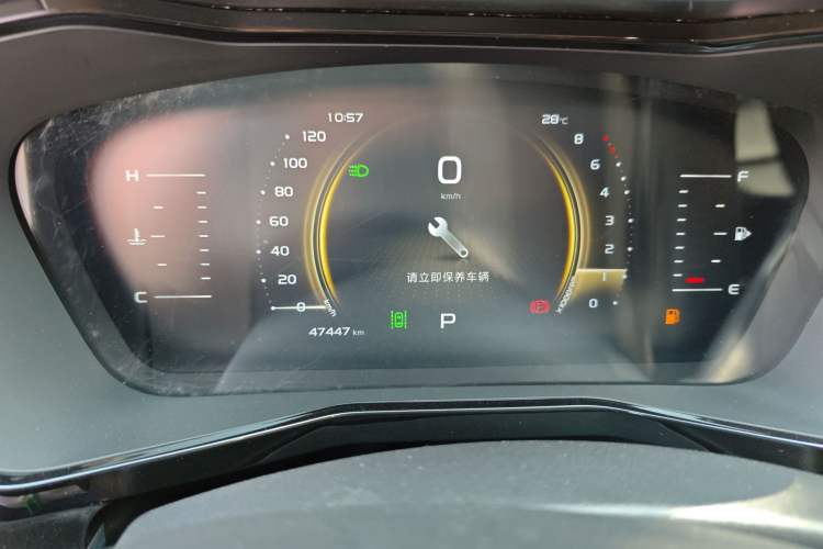 Used Geely Auto Monjaro S 2021 2.0TD DCT Two-Wheel Drive Lightning Edition Odometer Close Up