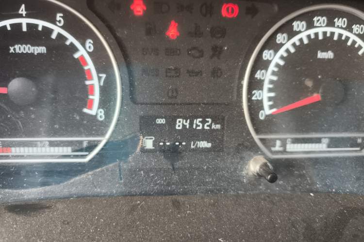 Used Geely Auto Ocean 2010 1.5L Manual Standard Edition Odometer Close Up