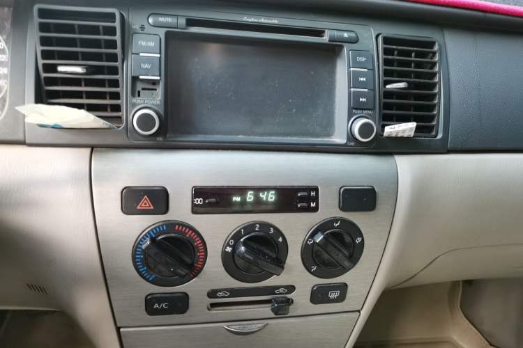 Used Geely Auto Ocean 2011 New Edition 1.5L Manual Base Model Audio And AC Panel